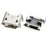 MicroUSB роз'єм SMD короткі 5pin 4 ніжки